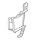 4K0121763J - : 2020-2024 Audi A6 allroad - Inner Duct for Audi: A6 allroad Image