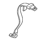 88955001 - Electrical: Center Seat Belt for Pontiac: Bonneville Image