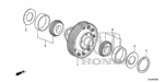 41100R89305 - Transmission - Manual: DIFFERENTIAL ASSY. for Honda Image