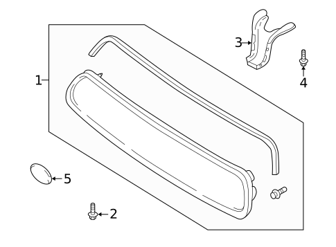 Grille & Components for 2004 Subaru Baja #0
