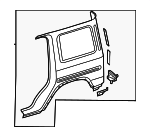 4656307800 - Body: Quarter Panel for Mercedes-Benz Image