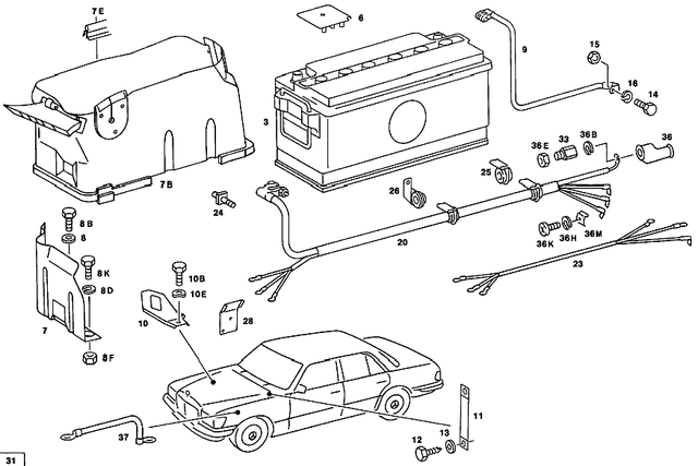 1169977682 - Electrical Equipment and Instruments: Hose for Mercedes-Benz: 450SE, 450SEL Image