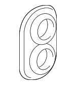 8712802040 - HVAC: AC &amp; Heater Assembly Grommet for Scion: iM, tC, xB | Toyota: Corolla, Corolla iM, Matrix, Prius, Prius Plug-In, Prius V, RAV4 Image