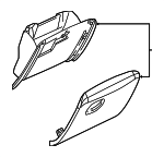 15132151 - : Glove Box Door for Saab: 9-7x Image
