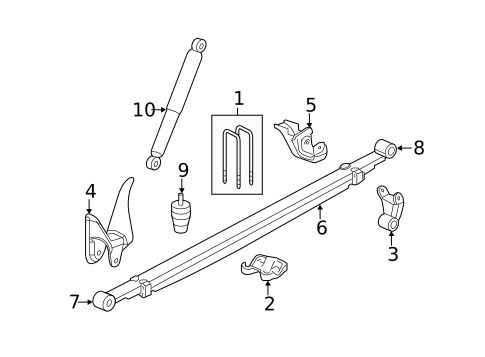 Shocks & Struts for 2014 GMC Sierra 2500 HD #1