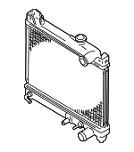 91174508 - Cooling System: Radiator for Chevrolet: Tracker Image