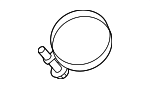 42664030 - : Filler Pipe Clamp for GM Image