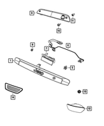 5PE45TZZAA - : Light Support Bar for Mopar Image