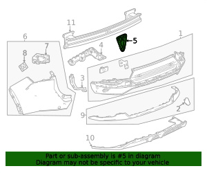 2024-2026 Chevrolet Equinox EV Inner Bracket 85135221 GM ...
