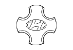529602D700 - : 2004-2006 Hyundai Elantra - Center Cap for Hyundai: Elantra Image