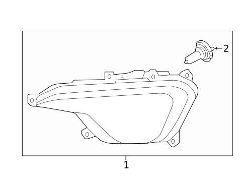 Fog Lamps for 2015 Hyundai Santa Fe #0
