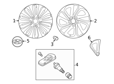 Wheels for 2018 Hyundai Sonata #0