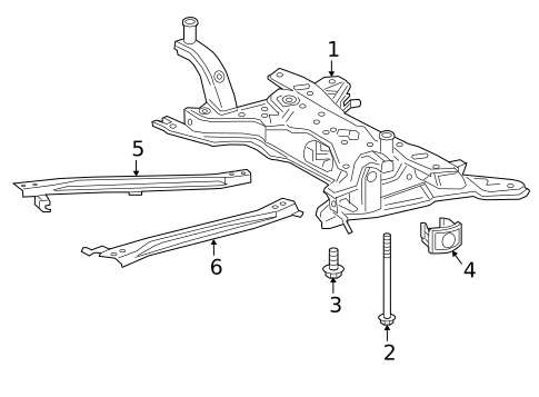 Suspension Mounting for 2020 Toyota Prius AWD-e #0
