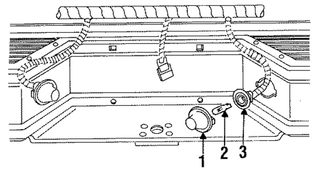 F5TZ13412D - Electrical: Socket &amp; Wire for Ford: Bronco, F-150, F-250, F-250 HD, F-350, F-Super Duty Image