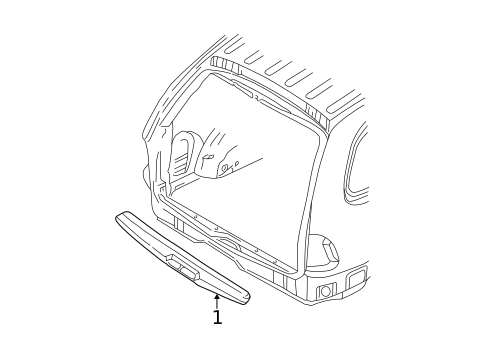 Interior Trim - Rear Body for 2006 Dodge Grand Caravan #0
