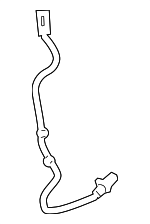 34526784901 - Brakes: ABS Wheel Speed Sensor for BMW: 528i, 528i xDrive, 535d, 535d xDrive, 535i, 535i GT, 535i GT xDrive, 535i xDrive, 550i, 550i GT, 550i GT xDrive, 550i xDrive, 640i, 640i Gran Coupe, 640i xDrive, 640i xDrive Gran Coupe, 650i, 650i Gran Coupe, 650i xDrive, 650i xDrive Gran Coupe, ActiveHybrid 5, Alpina B6 xDrive Gran Coupe, M5, M6, M6 Gran Coupe Image