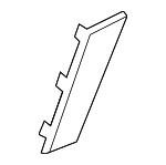 25982672 - : Seat Entertainment Cover - Black for Saab: 9-5 Image