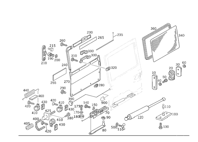 914125006606 - Rear-End Door: Screw for Mercedes-Benz: G55 AMG, G550, G550 4x4, G63 AMG, G65 AMG Image image
