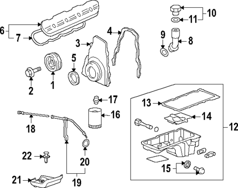 Engine Parts for 2010 Hummer H3T #0