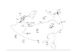 2128300500 - : Hose Line for Mercedes-Benz Image