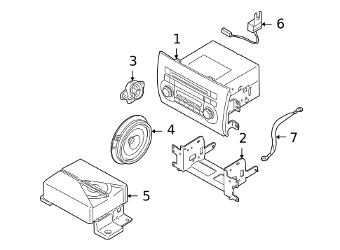 Sound System for 2013 Suzuki SX4 #0