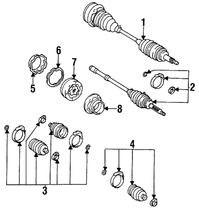 4234450011 - : Inner Cover for Toyota Image