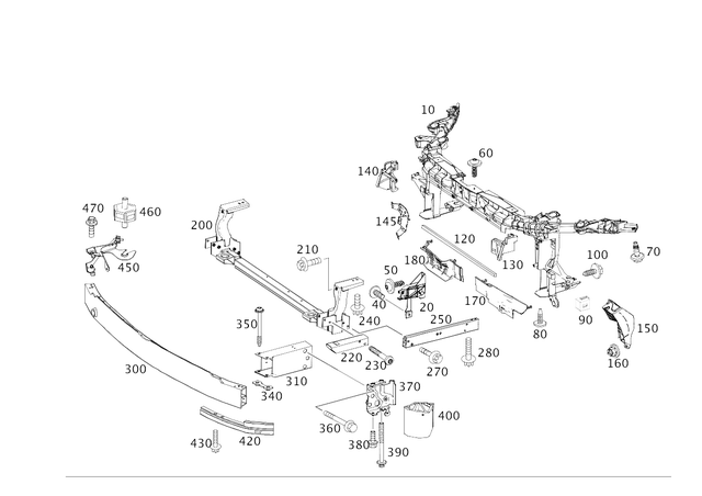 9907511 - Cowl, Front Panel: Pan Head Screw for Mercedes-Benz Image image