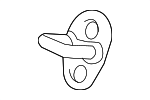 LR049318 - Body: Door Lock Striker Plate for Land-Rover Image