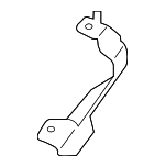 51449490243 - Body: Baffle Plate for BMW: 430i Gran Coupe, 430i xDrive Gran Coupe, i4, M440i Gran Coupe, M440i xDrive Gran Coupe Image