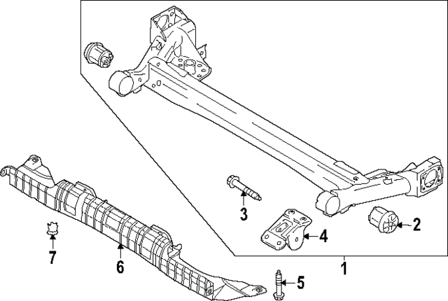 55163BE000 - : Under Cover for Hyundai Image