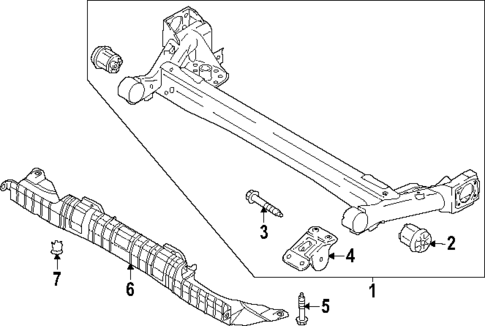 Suspension Mounting for 2024 Hyundai Kona #1
