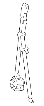 732100C011E2 - Electrical: Retractor Assembly for Toyota Image