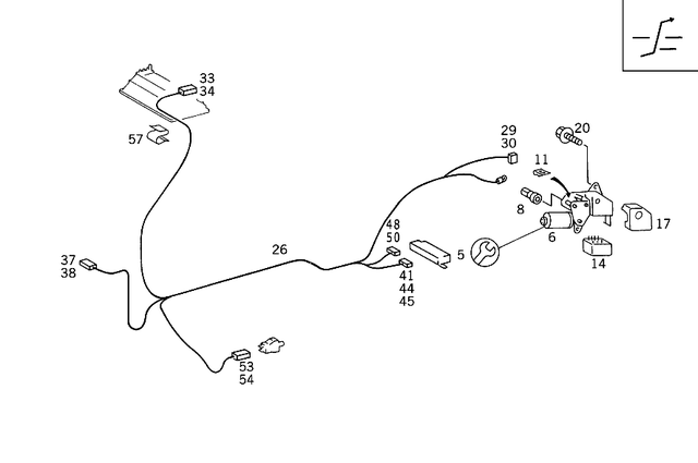18201307 - : Repair Kit, Drive for Mercedes-Benz Image
