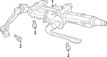 5WB419502J - Steering: Column Assembly for Volkswagen: Golf R, GTI Image