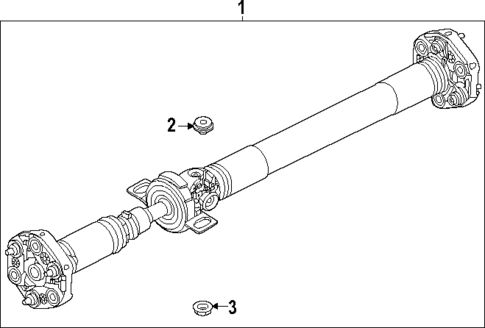 Drive Shaft for 2025 Mazda CX-70 #0