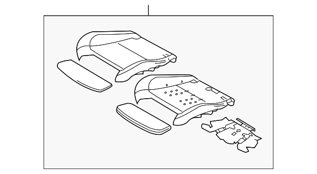 Cushion Assembly - BMW (52-10-2-997-359)