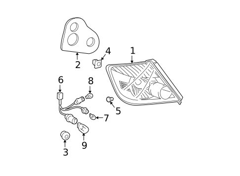 Bulbs - Chassis for 2005 Scion tC #0