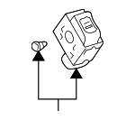 847200E010 - Body: Switch for Lexus: RX330, RX350 Image