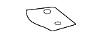 631690E060 - Body: Reinforced Plate for Toyota: Highlander, Sienna Image