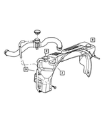5015532AB - Cooling: Fan Shroud Module for Mopar Image