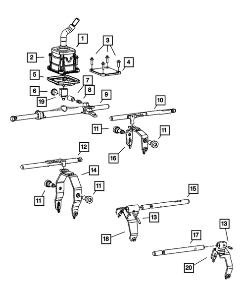 Fork and Rails for 2005 Dodge Dakota #0