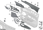 51419871847 - : Pull Handle Left for BMW Image