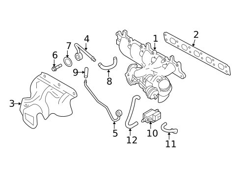 Turbocharger & Components for 2016 Volvo XC70 #0