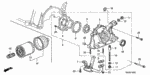 15112PR3004 - Engine: COVER, OIL PUMP for Acura Image