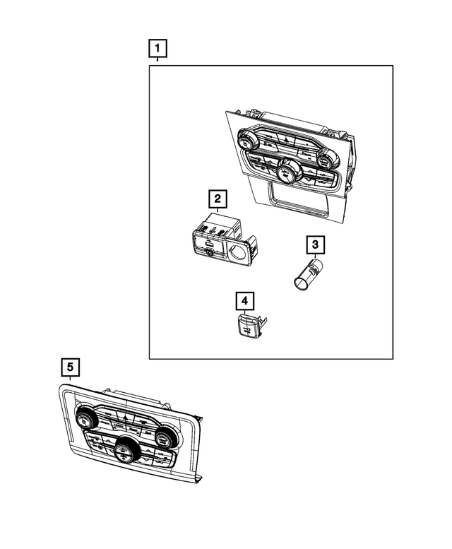 6BR46DX9AA - Electrical: Charging Port Usb for Mopar Image