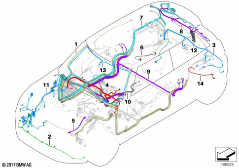 Supplementary Cable Sets for 2020 Mini Cooper S #3