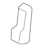 82528SZAA01ZA - : 2009-2011 Honda Pilot - Hook Rear Seat Cargo *B167L* (Baltic Blue) for Honda: Pilot Image