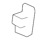 82128SZAA01ZA - Body: Hook for Honda: Pilot Image