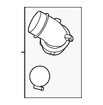 28139CL400 - Engine: Intake Tube for Hyundai Image image