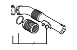 28130P4400 - Engine: Intake Hose for Hyundai Image image